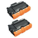 2x TN3480 Black Toner Cartridges Fits Brother HL-L6300 Printer