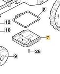 Couvercle Batterie Original Stiga Robot Tondeuse a1500 322110082/0