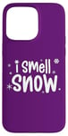 iPhone 15 Pro Max Cute Winter Accessories For Women And Girls I Smell Snow Case