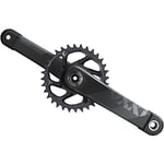 SRAM Corporation Europe X01 Eagle Pédalier Unisexe, Noir, 46z