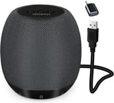 Enceinte Pc Pour Ordinateur De Bureau/Ordinateur Portable,Mini Haut Parleur Pc Usb Avec Son Stereo Et Basses Ameliorees,Haut Parleur D'Ordinateur Plug And Play