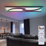 Plafonnier Lampe Télécommande Changement Arc-en-Ciel Tdc Mémoire RGB LED