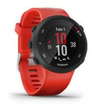 Garmin Forerunner 45 GPS Running Watch, with running features, Red Band