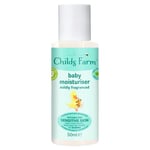 Childs Farm Baby Moisturiser Unfragranced Shea Butter Body Travel Kids 50ml