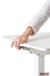 SUN-FLEX Bord Easydesk Pro 60 x 52 cm vit Sun-Flex