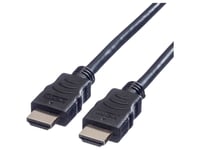 Value 11.99.5531, 1,5 M, Hdmi Typ A (Standard), Hdmi Typ A (Standard), 3D Kompatibilitet, Ljudreturkanal (Arc), Svart