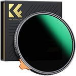 K&F Concept 67mm Variable ND Filter ND2- ND400 High Definition Nano X Adjustable Fader Neutral Density Lens Filters(HD Nano-X version)