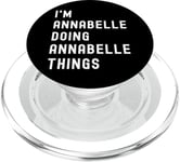 Je Suis Annabelle Qui Fait Des Choses à Annabelle PopSockets PopGrip pour MagSafe