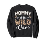 Mommy Of The Wild One Birthday Girl Matching Family Party Sweatshirt