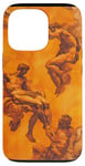 Coque pour iPhone 13 Pro Orange Art tropical moderne – Création d'Adam par Michel-Ange