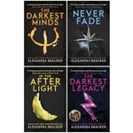 The Darkest Minds Series by Alexandra Bracken 4 Books Collection Set (The Darkest Minds, Never Fade, In The Afterlight & The Darkest Legacy)