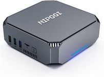 Mini PC Intel Alder Lake-N100 -NiPoGi AK2 Plus - Windows 11, 16Go RAM 512Go SSD, Dual HDMI/WiFi 5/BT 4.2/RJ45