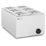 Royal Catering Kakkoslaatu Lämpöhaude - 640 W 6 x GN 1/6