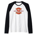 Superman My Dad Is The Super Hero Father's Day Raglan Baseball Tee