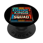 Karaoke Kings Squad Singing Party Fun Group Talent - PopSockets PopGrip Interchangeable
