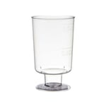 20 VERRES À PIED VERRINES 5CL TRANSPARENT