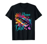 Pianist Musician Artist Music Keyboard Piano Girl T-Shirt