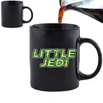 Acen Merchandise Little Jedi - Mug magique changeant de chaleur 325 ml et coffret cadeau pour le thé, le café, le bureau, la maison