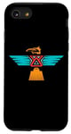 Coque pour iPhone SE (2020) / 7 / 8 Thunderbird Tribal Art Native American Indian Indigenous