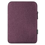 MoKo Housse Étui en Polyester Compatible avec iPad Mini (6th Gen) 8.3" 2021/, iPad Mini 5/4/3/2/1, Galaxy Tab S2 8.0, Tab A 8.0, NeuTab 7", ZenPad Z8s 7.9/Tablette (7-8 ") -Violet
