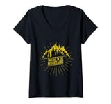 Womens Take me to the Mountains V-Neck T-Shirt