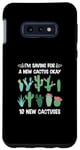 Coque pour Galaxy S10e agriculture urbaine plantes d'intérieur jardinage succulent mini cactus