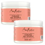 Shea Moisture Coconut & Hibiscus No Silicones or Sulphates Curl - 2 PACK