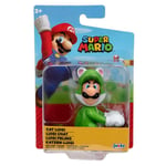 JAKKS Pacific - World of Nintendo Super Mario 2.50" Cat Luigi Figure