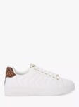 Carvela Joyful Quilted Trainers, White/Multi