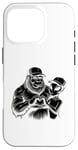 Coque pour iPhone 16 Pro Funny Cryptid Bigfoot Alien Love Valentine Monster Femme Homme