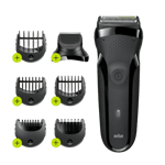 Braun Series 3 Shave&Style 3-i-1 300BT Rakapparat för män