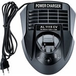 AL1115CV 10.8V 12V 1.5A Li-ion Batteriladdare för Bosch Li-ion Borr/Skruvdragare, Kompatibel med BAT411 BAT412A, med LED-indikator.