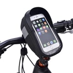 Cycling Bicycle Bike Head Tube Handlebar Cell Mobile Phone Bag Case Holder Case Pannier for 6.5In Phone