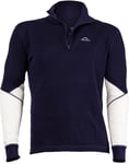 Fjellulla men's Half Zip S Underställströja i merinoull med AntiBug