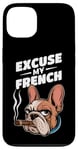 Coque pour iPhone 13 Bulldog français Excuse My Frenchie Vintage Bulldog Lover