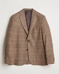 Morris Heritage Prince of Wales Tweed Blazer Brown