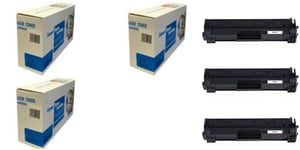 Toner For HP MFP M28w LaserJet Pro Printer CF244A Cartridge Compatible Black 3Pk