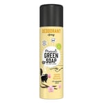 Marcel's Green Soap Spray Déodorant Antiperspirant Vanille & Fleur de Cerisier - Spray Déodorant Sans Aluminium (ACH) - 100% Vegan - Sans Microplastique - 150ml