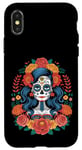 Coque pour iPhone X/XS La Catrina Souls Day Of Dead Day of Los Muertos Halloween