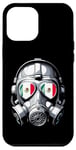 Coque pour iPhone 12 Pro Max Drapeau Mexicain Mexique Homme Masque à Gaz Graphique