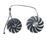 Ventilateur GPU pour Zotac RTX 100 3070TI,Carte graphique bilatérale,Ventilateur de refroidissement,Neuf,89mm,3070mm,Revenu A8S2U,Revenu 92S2U,4 broches RTX 3070 3070TI - Type 2 FAN