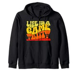 Life is a Game but Badminton is Serious Zip Hoodie