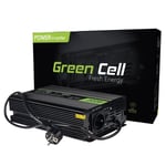 Green Cell - Convertisseur de tension Onduleur mode UPS 12V à 230V Onde sinusoïdale pure 300W/600W pour pompes de chauffage central