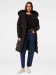 Forever New Vienna Down Puffer Coat, Black