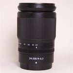 Nikon Used Z 24-200mm f/4-6.3 VR Telephoto Zoom Lens