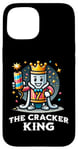 iPhone 15 Cracker King Funny Christmas New Year's Eve Party Cracker Case