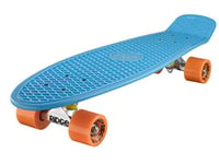 Ridge Retro 27 Skateboard complet Bleu/Orange 27" x 7,5" - 69 cm