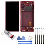 VITRE+ ECRAN LCD SUR CHASSIS POUR SAMSUNG GALAXY S20 FE 5G SM-G781B + OUTILS