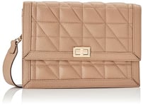 Geox Women's D Fedra Bag, Light Brown, Standard