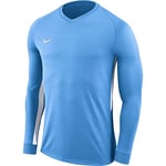 Nike Children's Tiempo Premier LS Shirt, Blue (university blue/White), XS